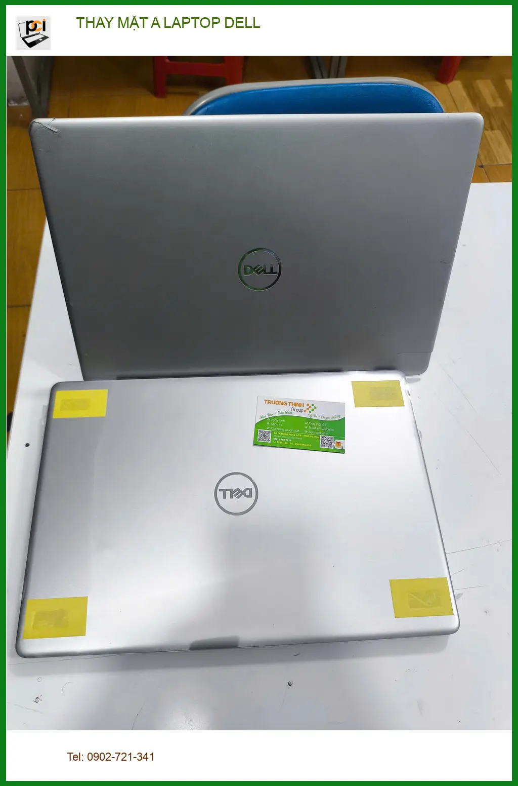 Chị Mai kiến trúc sư lo lắng – Thay vỏ mặt A laptop Dell Quận Gò Vấp uy tín lấy ngay