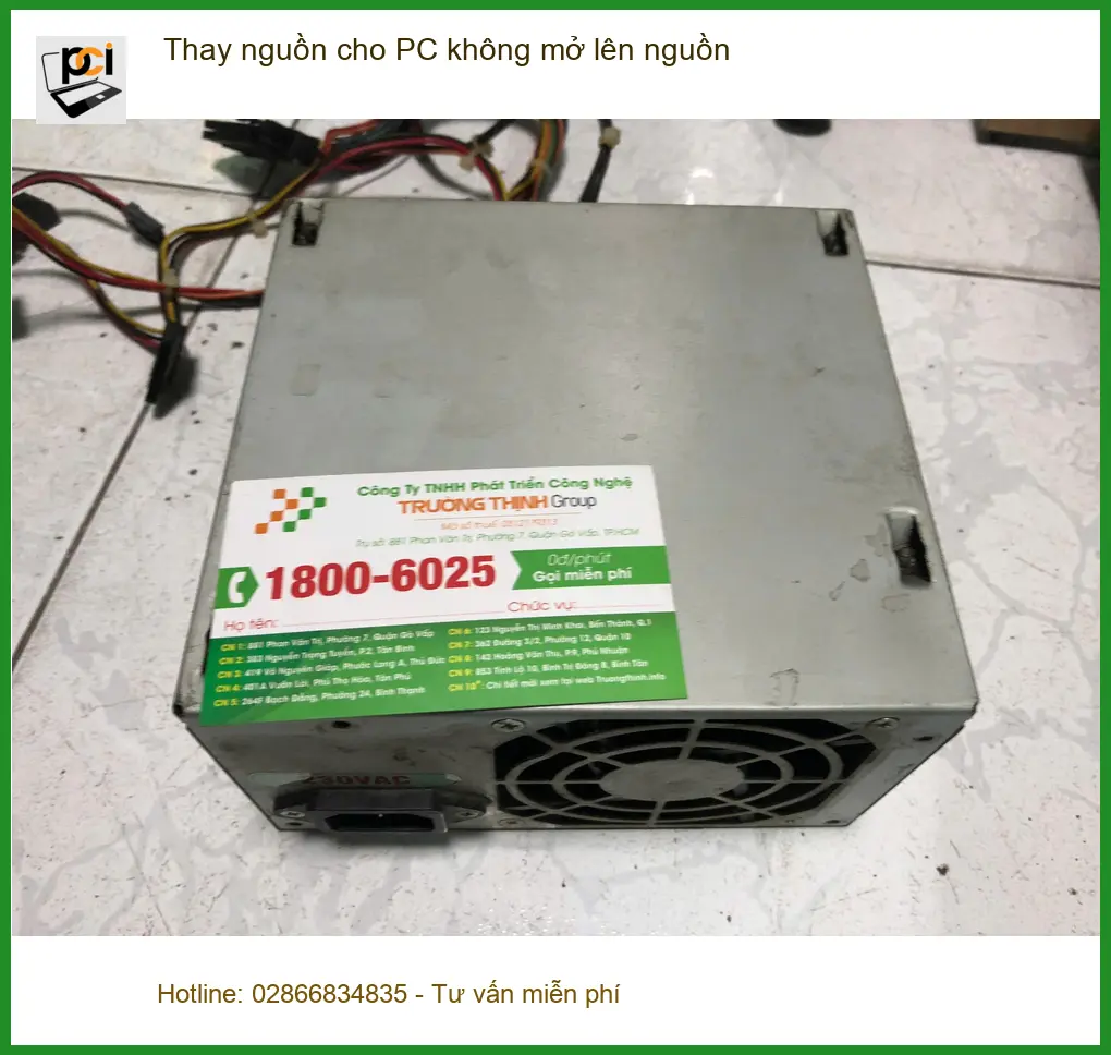 Anh Quân cần thay nguồn PC không lên ở Quận Bình Tân ảnh thực tế 2