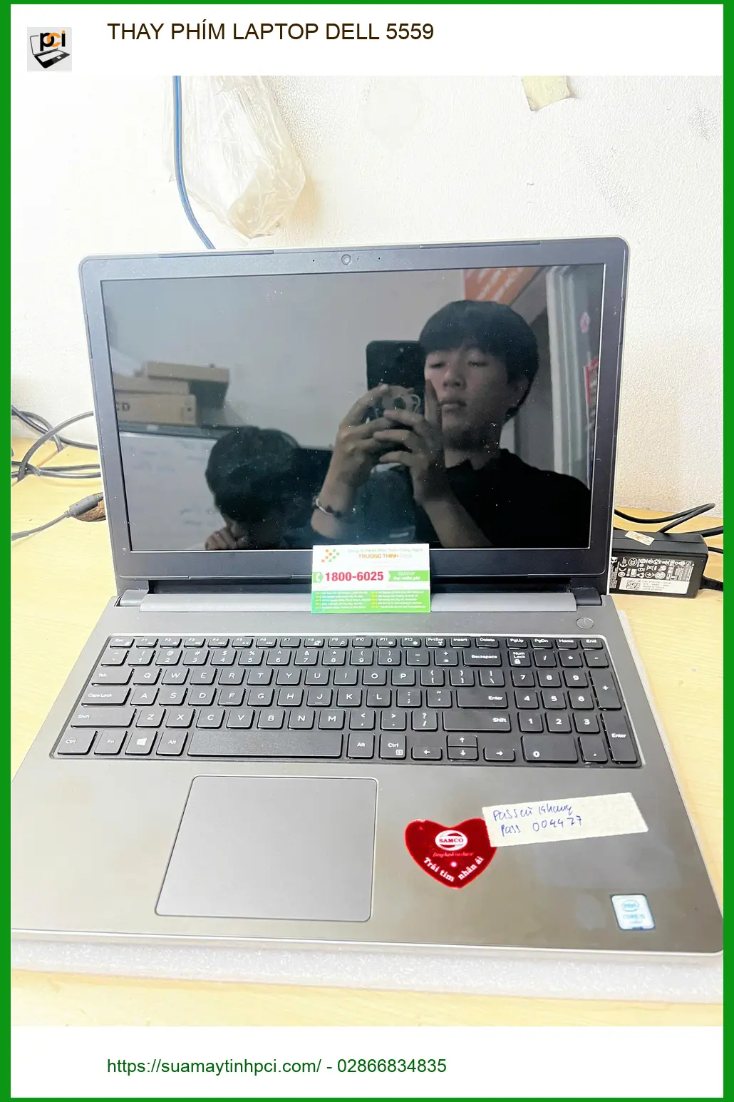 Anh Quang kỹ sư – Chuyện Thay phím laptop Dell 5559 Quận Gò Vấp