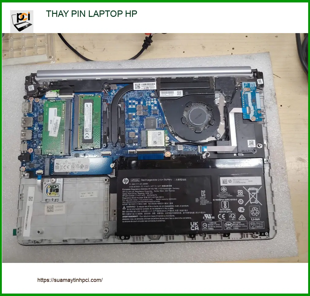 Anh Tùng giám đốc marketing tìm tiệm thay pin laptop HP Quận Gò Vấp lấy ngay