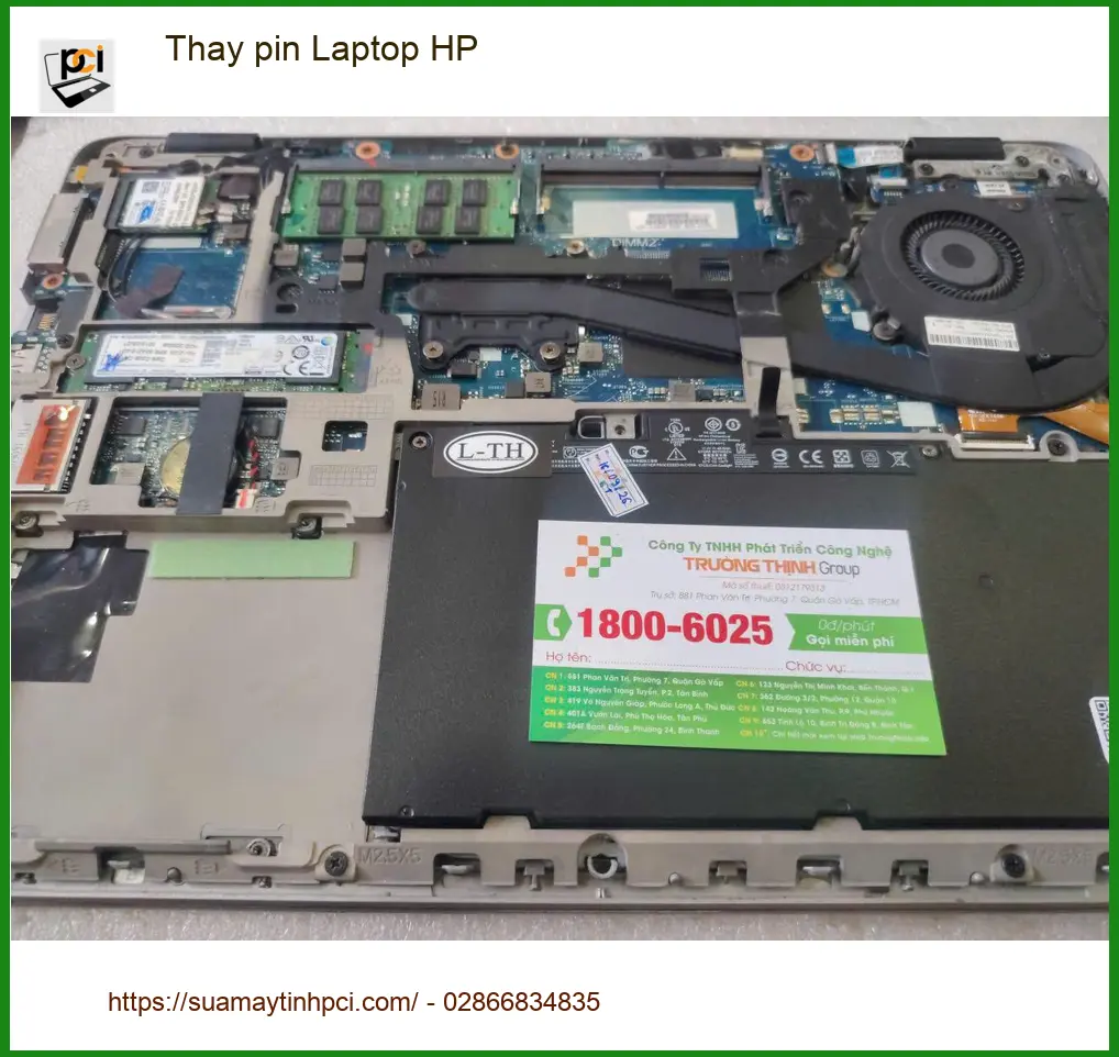 Anh Khôi nhân viên văn phòng tìm trung tâm Thay pin Laptop HP Quận 7 lấy ngay