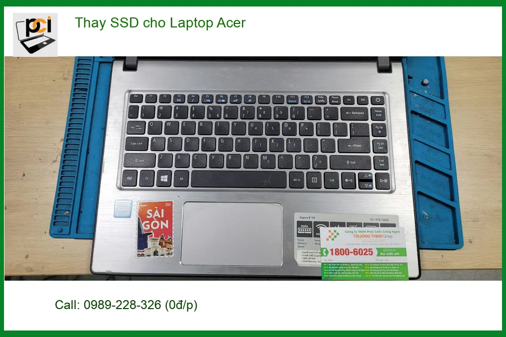 Anh Quang review trung tâm thay SSD cho Laptop Acer Quận Bình Tân uy tín