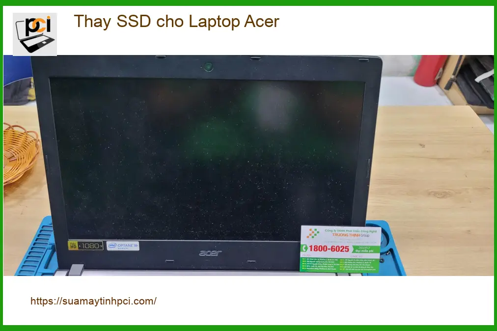 Anh Quang review trung tâm thay SSD cho Laptop Acer Quận Bình Tân uy tín ảnh thực tế 1