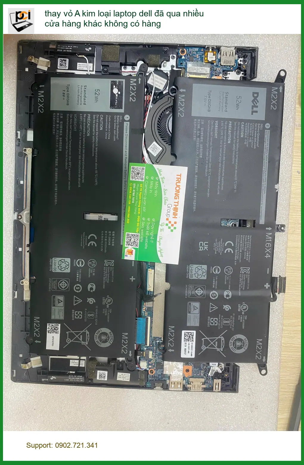 Chỗ thay vỏ A kim loại laptop Dell Bình Thạnh - Anh Đăng tìm mãi mới thấy ảnh thực tế 1
