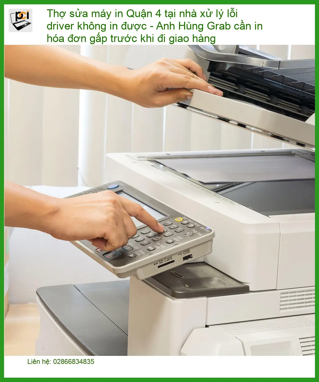 Sửa máy in Quận 4 lỗi driver không được tại nhà – Gọi thợ xử lý gấp