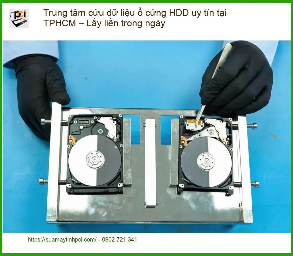 Khôi Phục Dữ Liệu ổ cứng HDD TPHCM – Trung tâm cứu dữ liệu lấy liền