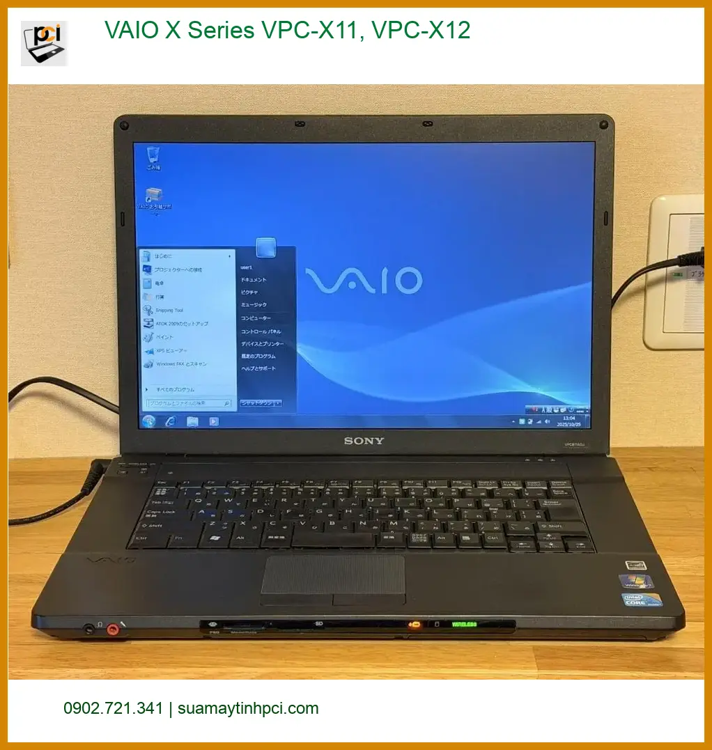 Sửa Webcam Laptop VAIO X Series VPC-X11 VPC-X12 - Trung Tâm Uy Tín Gần Đây