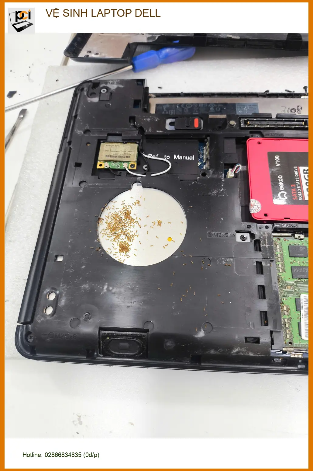 Anh Đức Gò Vấp tìm dịch vụ Vệ sinh Laptop Dell – Nhanh chóng