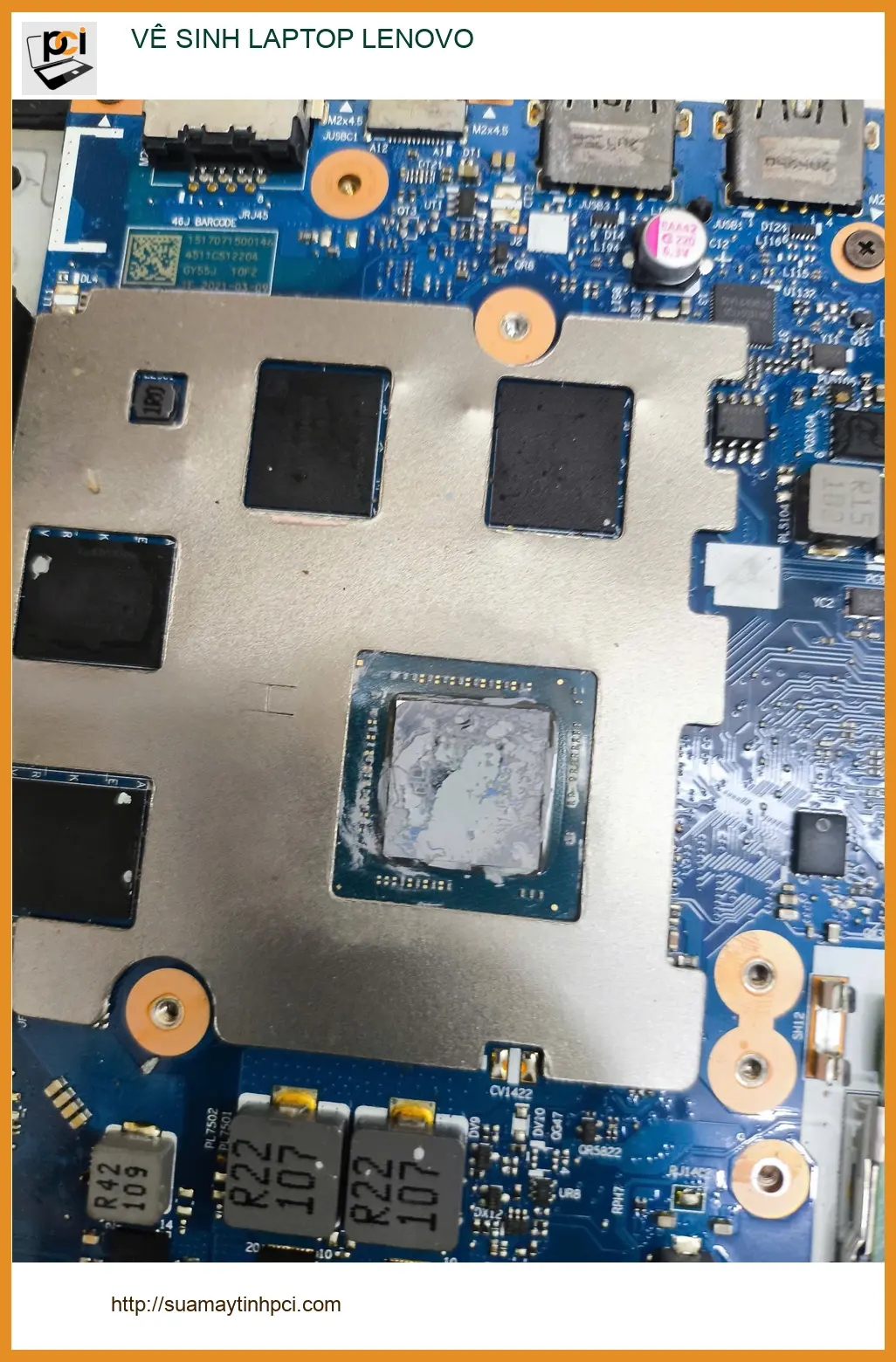 Trung tâm vệ sinh laptop Lenovo Quận Gò Vấp - Chị Thảo cần lấy liền ảnh thực tế 1