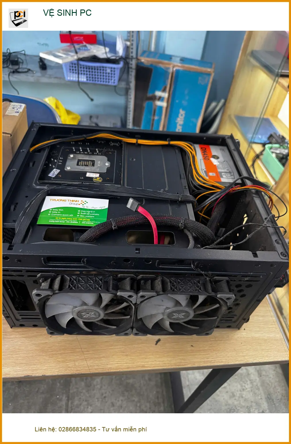 Dịch vụ VỆ SINH PC Quận 10 giá rẻ - Anh Khoa chia sẻ kinh nghiệm ảnh thực tế 2