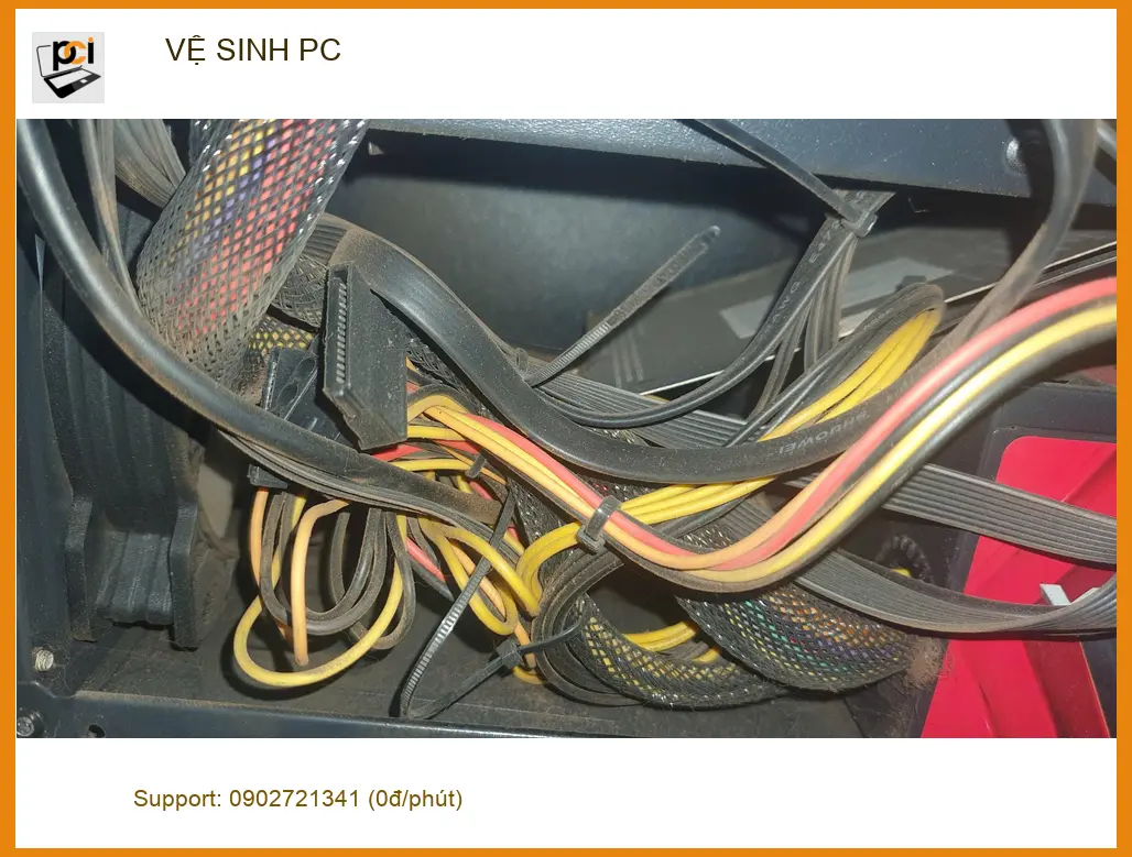 Chú Thịnh cần Vệ sinh PC Quận Gò Vấp - Tìm chỗ uy tín lấy liền ảnh thực tế 1