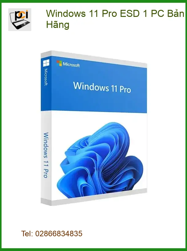 Windows 11 Pro ESD Bản Quyền - Cài Đặt Nhanh Giá Tốt TPHCM