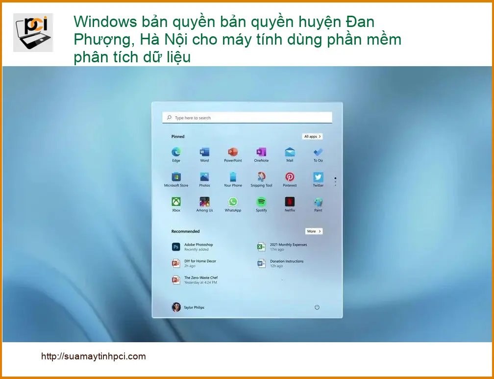 Windows bản quyền Đan Phượng, Hà Nội – Tư vấn máy phân tích dữ liệu