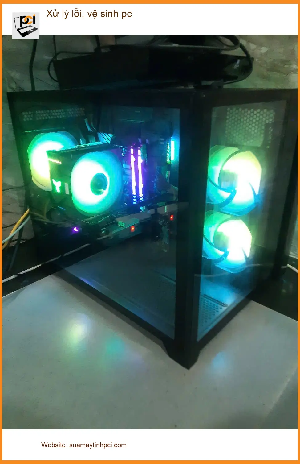 Chị Mai văn phòng review dịch vụ xử lý lỗi, vệ sinh pc Quận Tân Bình